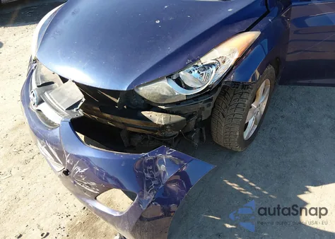 2013 Hyundai Elantra Gls from USA, damaged, VIN 5NPDH4AE5DH283256